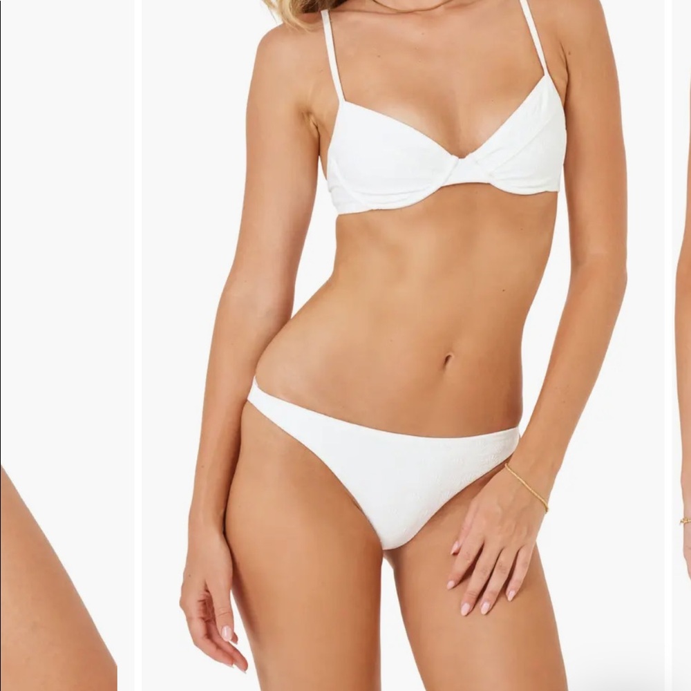 L*space cream hipster bottoms